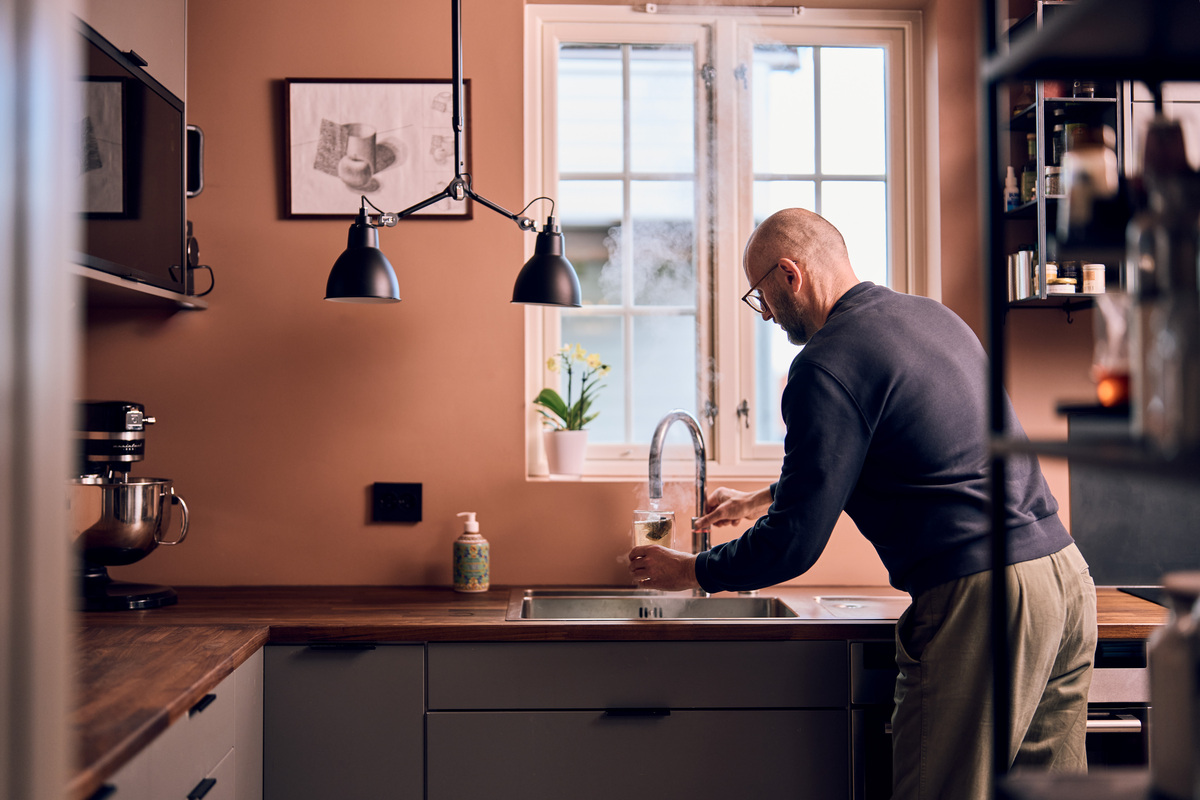 Vannbåren varme gir lun og jevn varme i boligen